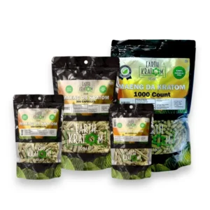 Earth Kratom Green Maeng Da Capsules