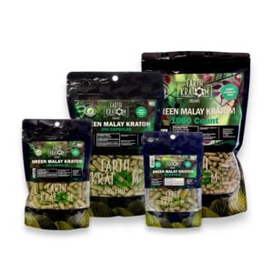 Earth Kratom Green Malay Capsules