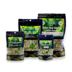 Earth Kratom Super Indo Capsules